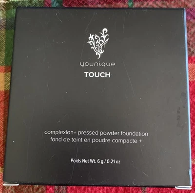 YOUNIQUE Mineral Touch Polvo Prensado FUNDACIÓN .21 OZ ~ GASA Foto 1 de 3