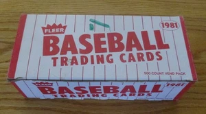 Fleer - 1981 Baseball Trading Cards Vend Pack 500 Count - Picture 1 of 7