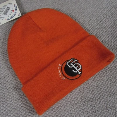 Gorro de béisbol SF Giants San Francisco talla única naranja Y2K años 2000 retro nuevo de stock Foto 1 de 4