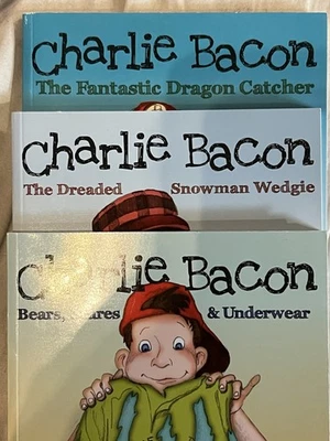 3 Brand New Charlie Bacon Books Signed By Author - Image 1 of 4