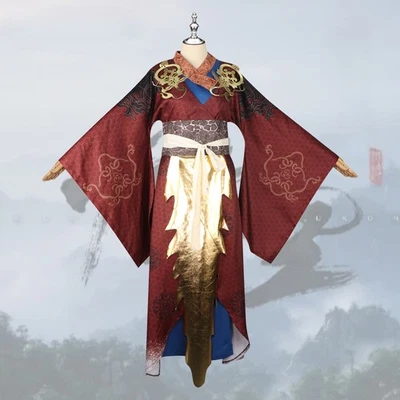 Black Myth Wukong Cosplay Costumes: Ao GuangHalloween Party Full Set Kangjinlong - Image 1 of 4