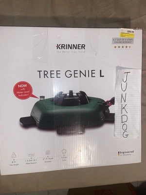 Krinner Tree Genie LARGE Deluxe Christmas Tree Stand with Water Level Indicator - Image 1 of 2