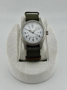 Reloj Hamilton Khaki Field mecánico esfera blanca H69439411 nuevo en caja - Imagen 1 de 9
