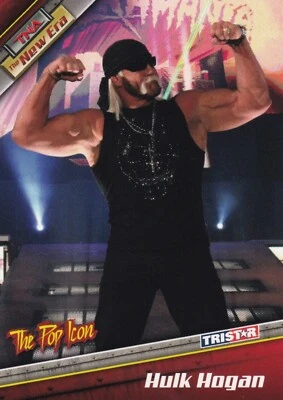 Tarjeta Hulk Hogan 2010 TriStar TNA New Era #2 WWE WCW WWF AWA Pro Wrestling Legend Foto 1 de 4