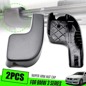 2X Para BMW 3 E90 E91 E92 E93 Limpiaparabrisas delantero Brazo Cabezal Perno Tuerca Cubierta Tapa - Imagen 1 de 7
