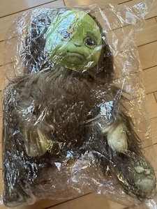 Baby Grinch Doll Plush Stuffed Animal Toy 14" Long Wild Hair Printed On Face New - Picture 1 of 5