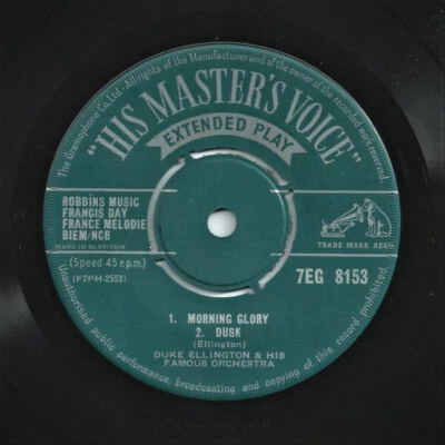 Duke Ellington And His Orchestra - Ellington&apos;s Glory 1956 7", EP His Master - Image 1 of 2