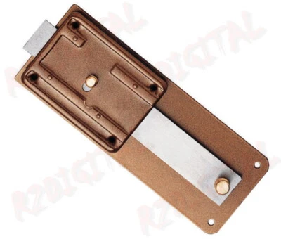 R2DIGITAL SERRATURA 658 A FERROGLIETTO in ACCIAIO VERNICIATO ESTERNA 6 MANDATE CILINDRO