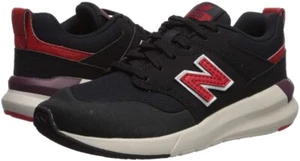 New Balance 258638 Infant Lace-up Closure Sneaker Black/Velocity Size 2 W - Picture 1 of 6