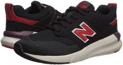 New Balance 258638 Infant Lace-up Closure Sneaker Black/Velocity Size 2 W - Image 1 of 4