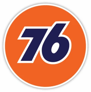 Gas Station 76 sticker decal 4" x 4" - Bild 1 von 1