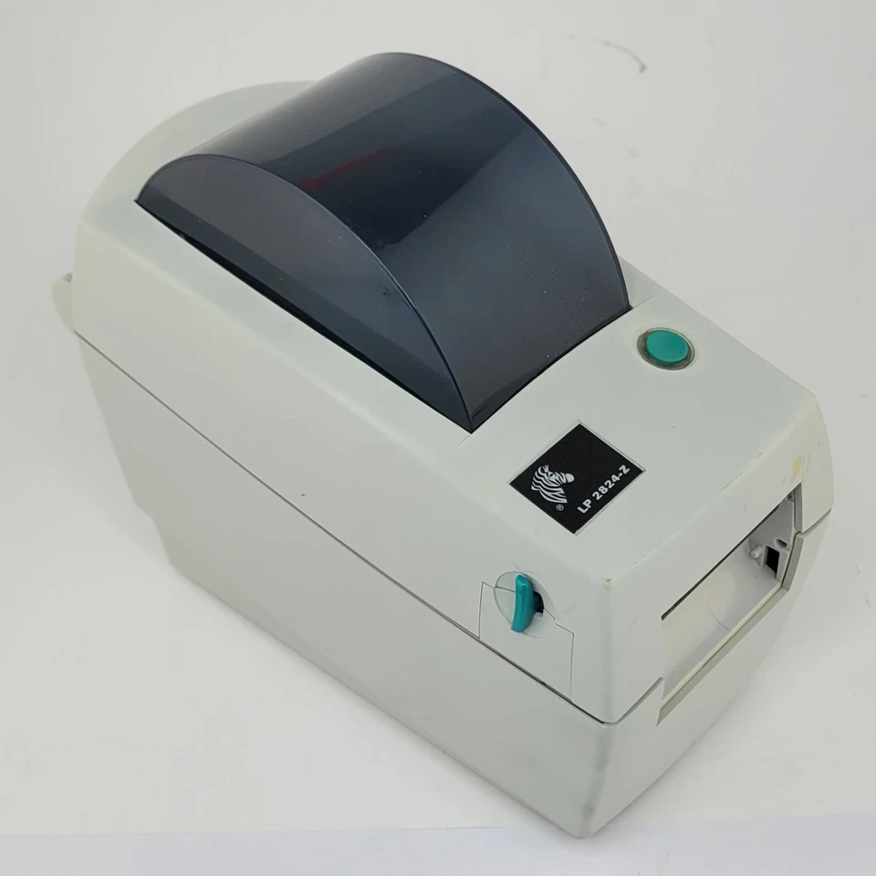 USED TESTED ZEBRA LP2824-Z Direct Thermal Barcode Label USB Only Printer 874Z - image 1 of 4