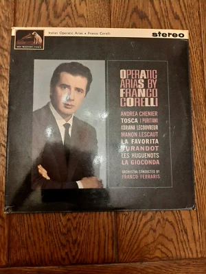 Franco Corelli – Italian Operatic Arias . W/G 1st 1963 U.K HMV ASD.529. VG+ - Image 1 of 4