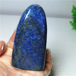 245g Rough natural lapis lazuli stones rough stone crystal specimens Z400 - Picture 1 of 7