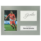 Signed Stevan Jovetic Photo Display - 12x8 AS Monaco Icon +COA