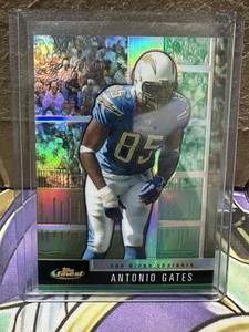 2008 Topps Finest Antonio Gates GREEN Refractor /299 - San Diego Chargers