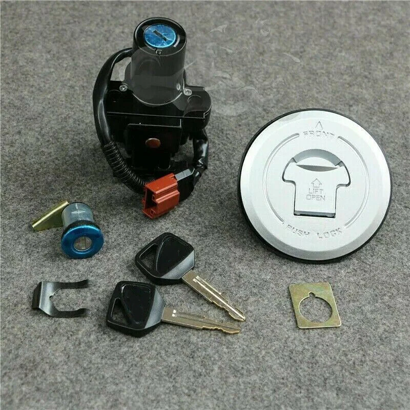 Fit For Honda CB500F CB500X CBR500R RA 2013-18 Ignition Switch Gas Cap Seat Lock - Image 1 of 1
