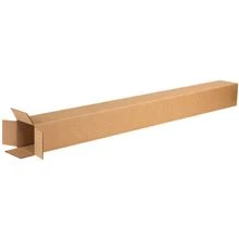 Bundle 25 4 x 4 x 48" Corrugated Cardboard Shipping Packing Moving Boxes Cartons - Image 1 of 1