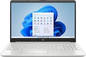 New HP 15.6 inch (1TB, Intel Core i3 11th Gen., 4.10GHz, 16GB) Laptop - Silver - Picture 1 of 4