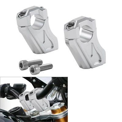 Abrazaderas de montaje elevador de manillar aptas para BMW R Nine T 2014-2020 PURE URBAN GS 17-20 Foto 1 de 4