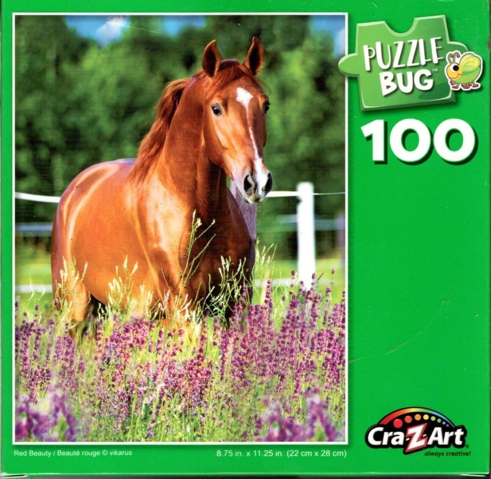 Red Beauty - 100 Piece Jigsaw Puzzle - Image 1 of 1