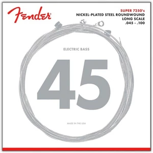 Fender 7250ML NickelPlated Lng Scl Bass -Med Light - Picture 1 of 1