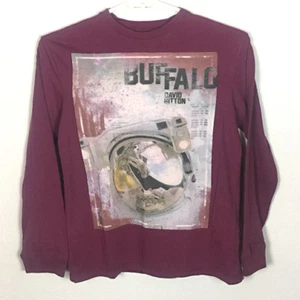 NWT Buffalo David Bitton - Boys Long Sleeved Graphic Shirt - Size SM - Free Ship - Bild 1 von 2
