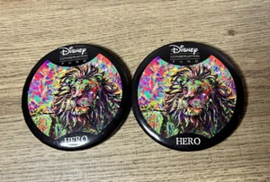 2019 Disney Conservation Fund - Hero Lion King Animal Kingdom Pin Button Lot x 2 - Picture 1 of 2