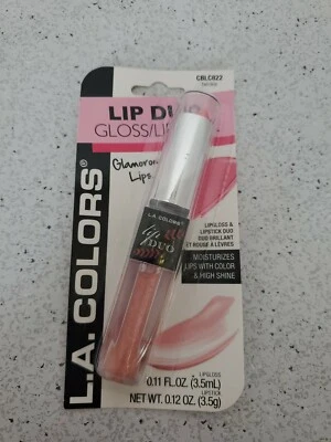 L.A. COLORS Lips Lipgloss & Lipstick Duo TWINKLE - Image 1 of 4