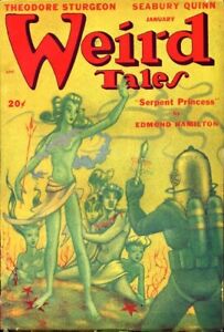 Weird Tales 1948 January FACSIMILE REPRINT