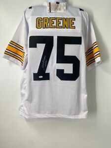 Joe Greene Pittsburgh Steelers Signed Autograph Custom Jersey JSA Certified