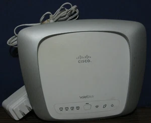 Cisco Valet Plus M20 Wireless Router / 10/100/1000 4 Port Ethernet Router White - Picture 1 of 4