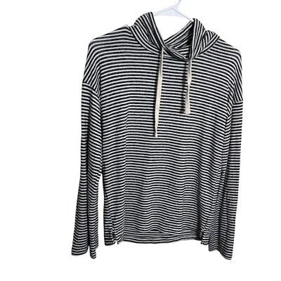 Lucky Brand Sweatshirt Women's XS Multicolor Striped Cowl Neck Pullover Top - Image 1 of 4