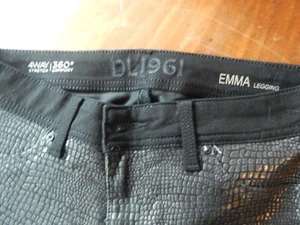 DL1961 Emma Skinny Legging Ankle 4WAY Stretch 360 Comfort Jeans Schwarz Gr. 26 NW - Bild 1 von 9