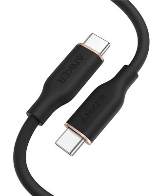 Cable de Carga Anker Powerline III Flow 100W USB C Color Silicona para Galaxy MAC Foto 1 de 4