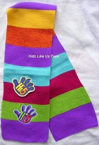 ~ Hi 5 - RAINBOW SCARF & GLOVES SET - Picture 1 of 2