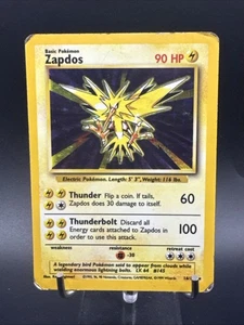 Zapdos 016/102 Base Set Holo - Picture 1 of 24