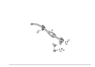 Barra de enlace original Mercedes-Benz 164-320-12-32 Foto 1 de 2