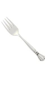 Oneida ALEXIS Stainless Deluxe Glossy Bow Silverware Salad Fork - Picture 1 of 1