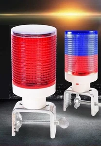 Lampada di avvertimento solare LED luce solare flash per costruzione crossroad traffico dock - Foto 1 di 14