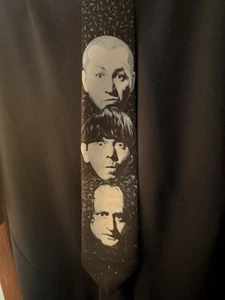 Three Stooges Necktie Moe,Larry And Curly Never Used! - Picture 1 of 1