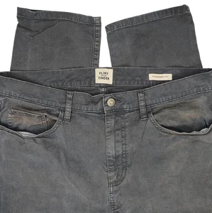 Flint and Tinder 365 Pants Mens 33x30 Navy Blue Washed Tapered Fit Huckberry - Picture 1 of 7