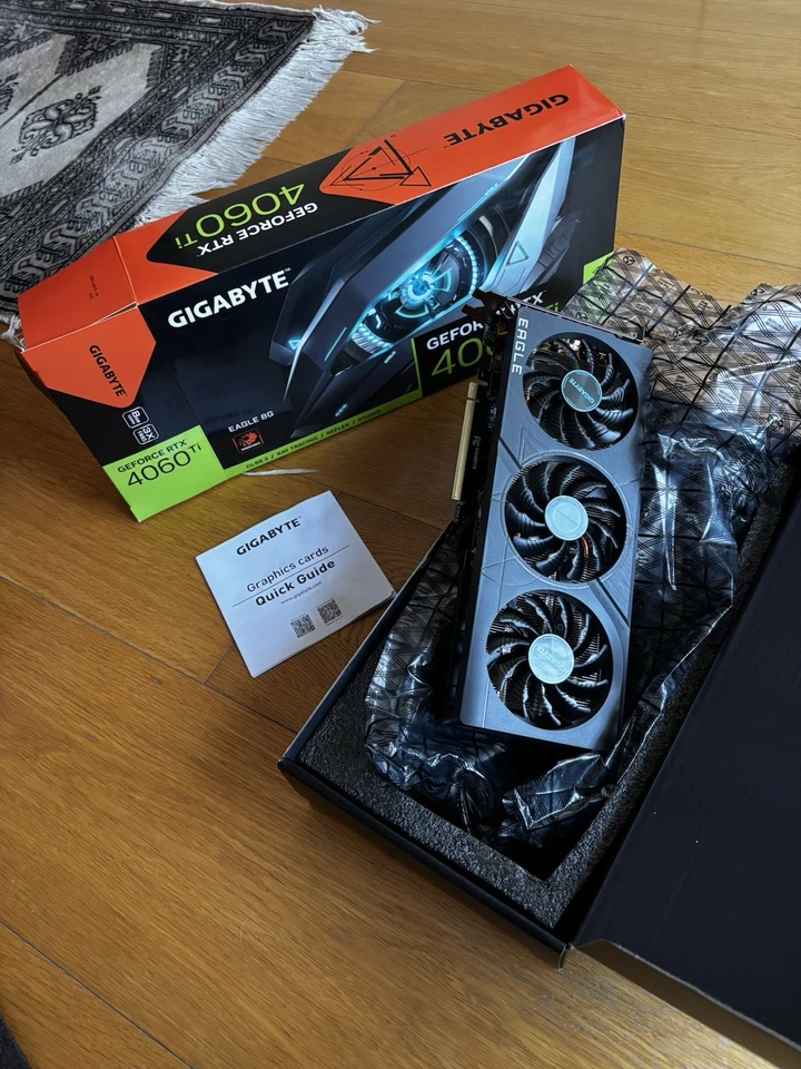 GIGABYTE GeForce RTX 4060 Ti EAGLE OC 8GB GDDR6 Scheda Grafica - Immagine 1 di 1