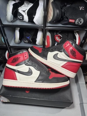 Talla 12 - Jordan 1 Retro OG Puntera Alta Criada (USADO) Foto 1 de 4