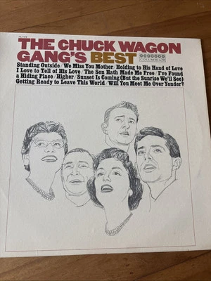 The Chuck Wagon Gang's Best 1964 Southern Gospel & Hymns Columbia HL-7318 - Image 1 of 4
