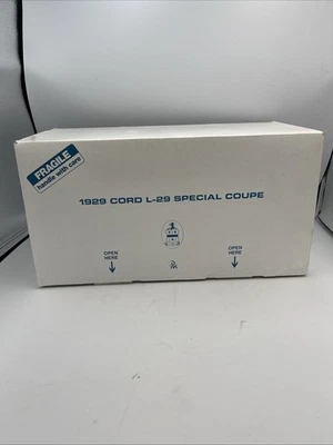 1929 Cord L-29 Special Coupe Danbury Mint 1:16 Scale NEW MIB - Image 1 of 4
