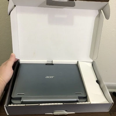 Locked Acer One 10 Laptop ONLY 32GB N15P2 Dark Silver For Parts Or Repair - Image 1 of 4