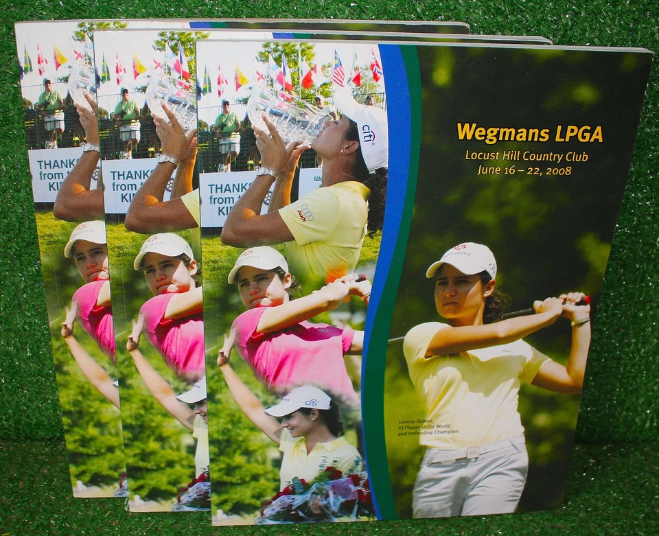 Wegmans LPGA Locust Hill Programa Lote 3 Torneo de Golf Lorena Ochoa 2008 Foto 1 de 1