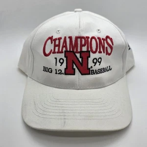 Nebraska Cornhuskers 1999 National Champions Snapback Hat White - Picture 1 of 11