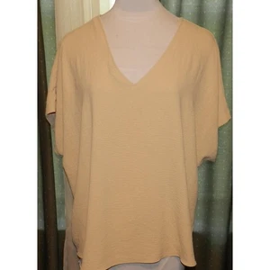 Cato size 26W / 28W beige strappy back top poly plus size women's - Picture 1 of 4